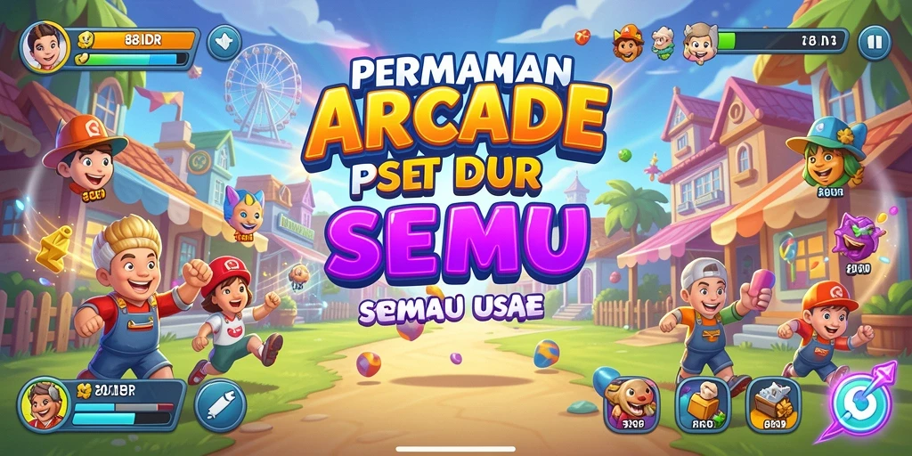 Tampilan gameplay menarik di 88IDR dengan grafis cerah.