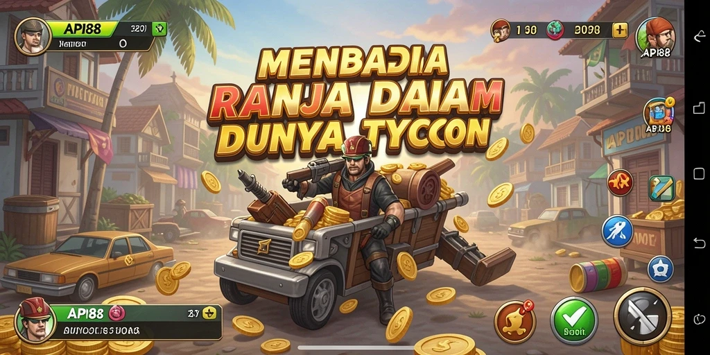 Tangkapan layar menunjukkan gameplay dinamis dalam API88.