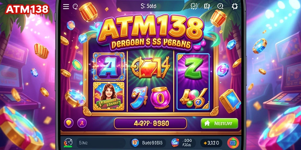 Tangkapan layar menampilkan gameplay menarik dari game Slot ATM138.